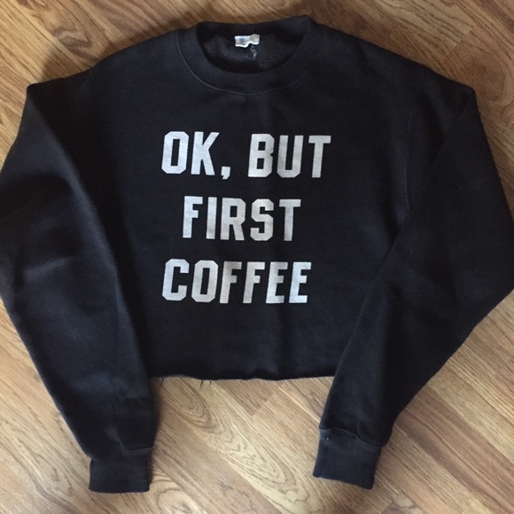 Brandy Melville Sweaters - John Galt Cropped Crew Neck